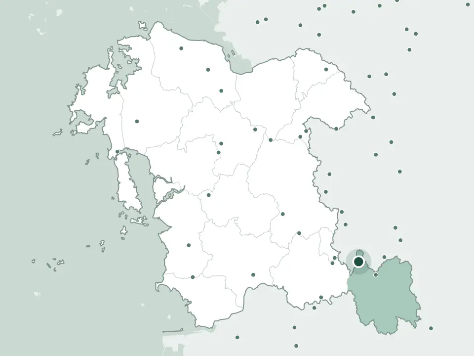 충청남도 금산군 평화공원 파라다이스 추모관 위치 지도