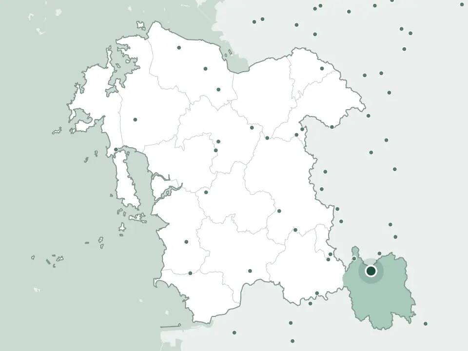 충청남도 금산군 만인산 만인사 봉안당 위치 지도