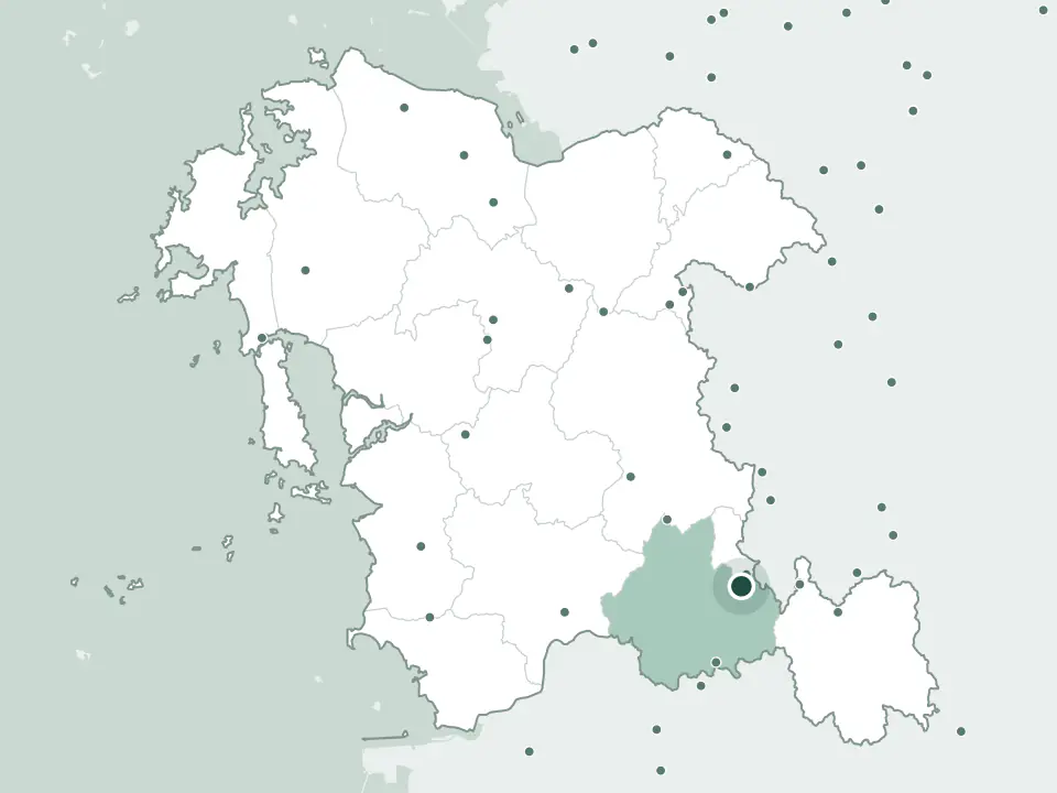 충청남도 논산시 무궁화추모공원 위치 지도