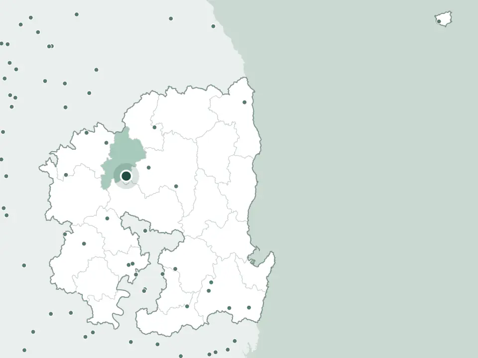 경상북도 예천군 천주교안동교구 봉안경당 위치 지도