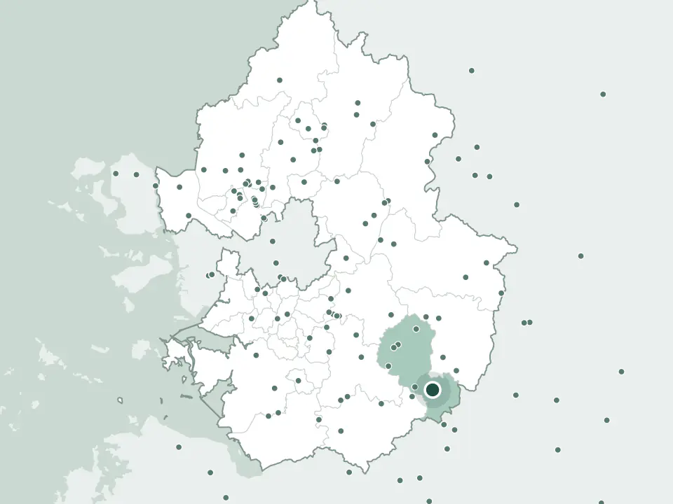 경기도 이천시 동천교회 납골묘 위치 지도
