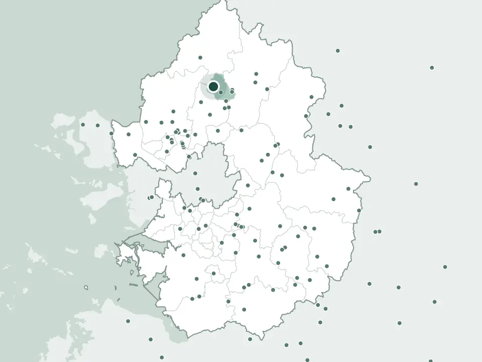 경기도 동두천시 안흥동공설묘지 봉안담 위치 지도