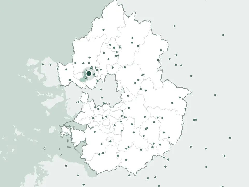 경기도 고양시 일산동구 일산푸른솔추모공원 위치 지도
