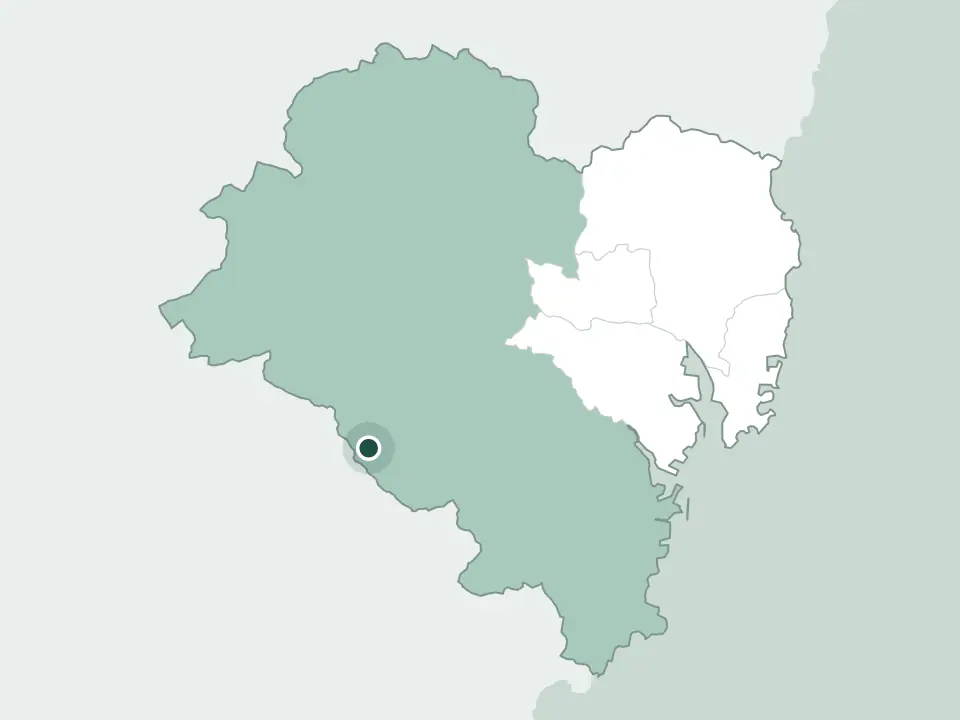 울산광역시 울주군 울산하늘공원 위치 지도
