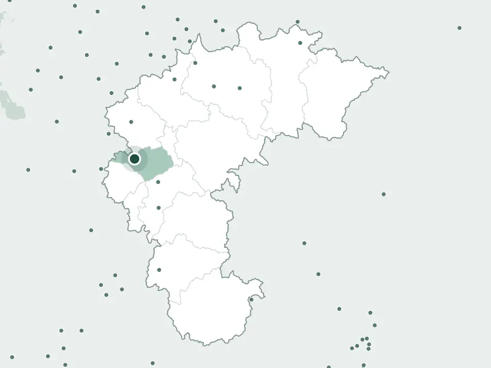 충청북도 청주시 청원구 오창장미공원 위치 지도