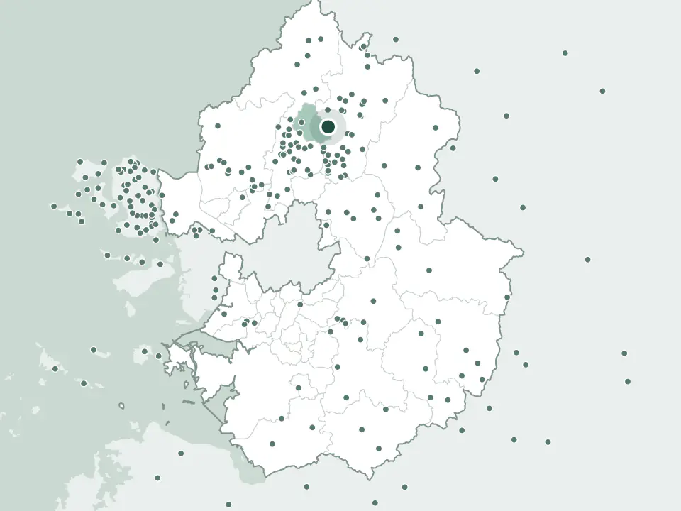 경기도 동두천시 예래원(묘지) 위치 지도