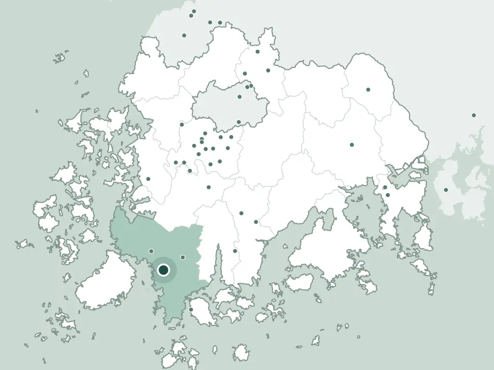 전라남도 해남군 화산연정공설묘지 위치 지도