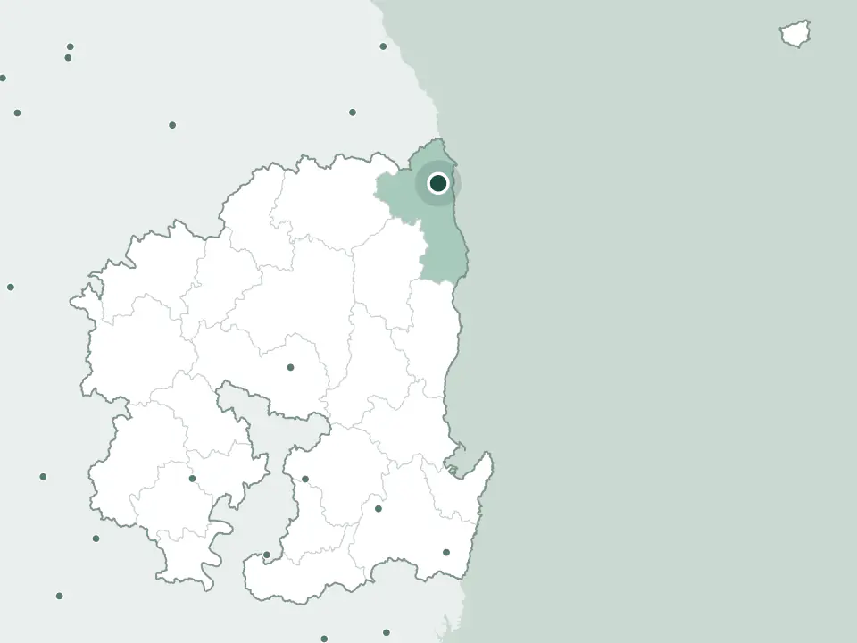 경상북도 울진군 울진군립추모원(자연장지) 위치 지도