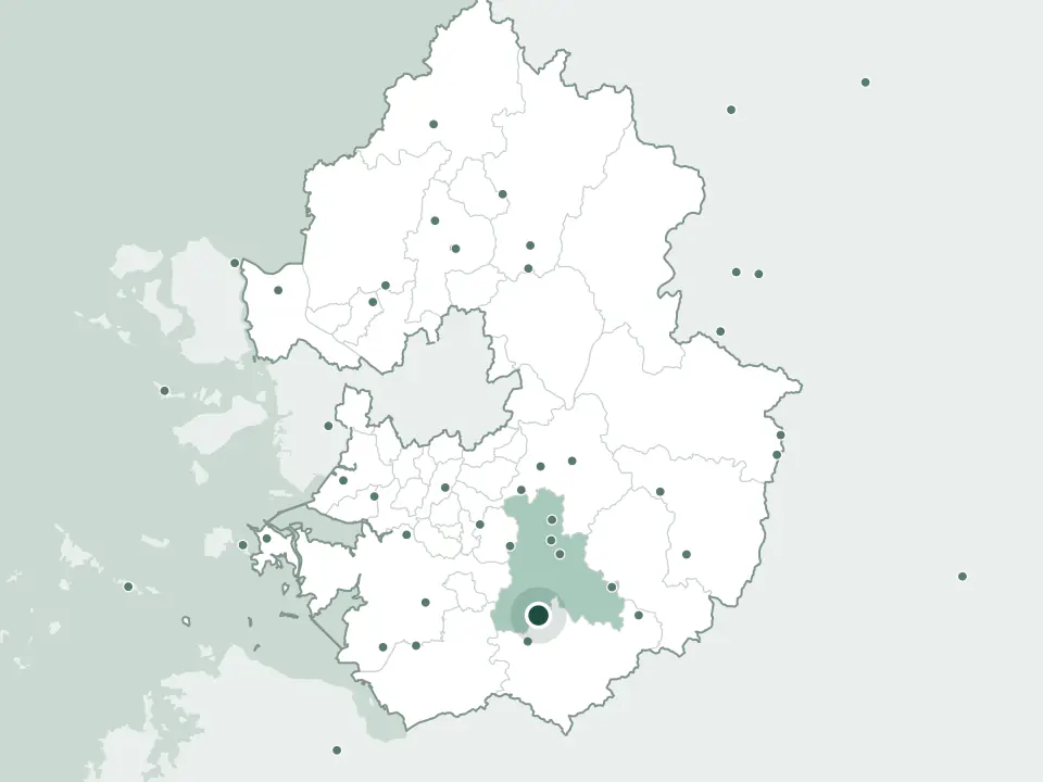 경기도 용인시 처인구 용인평온의숲 예정원 위치 지도
